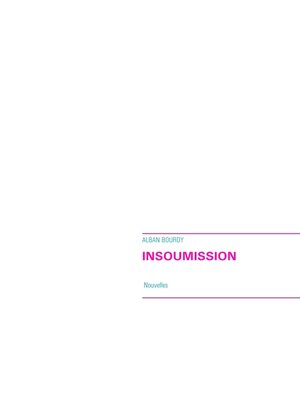 cover image of INSOUMISSION